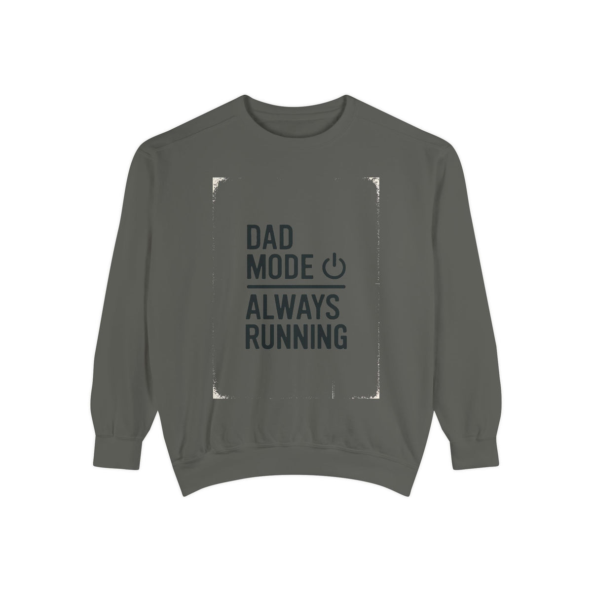 Dad Mode Sweatshirt, IT Dad Gift, Always Running Crewneck, Funny Programmer Dad Shirt, Father's Day Gift For Tech Dad, Computer Dad Tee