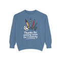 Art Teacher Sweatshirt, Thanks For Making Room For Creativity, Teacher Appreciation Gift, Art Teacher Crewneck, Gift For Art Teacher