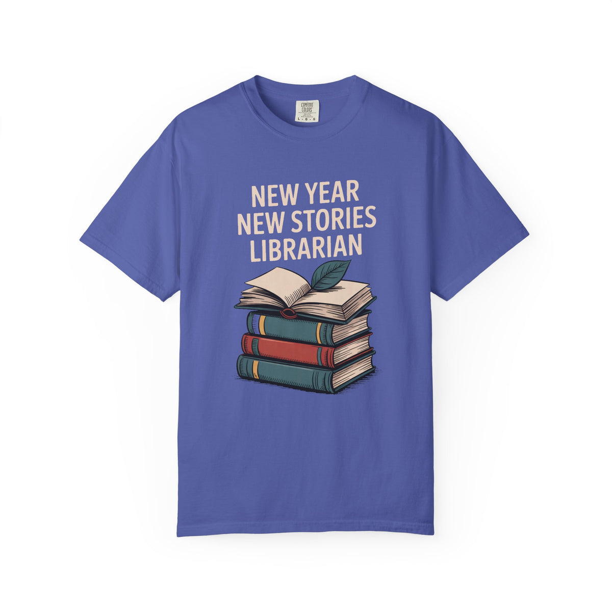 Librarian Shirt, New Year New Stories, Back To School Gift For Librarian, Library Teacher Tee, Librarian Appreciation Shirt, School Library…