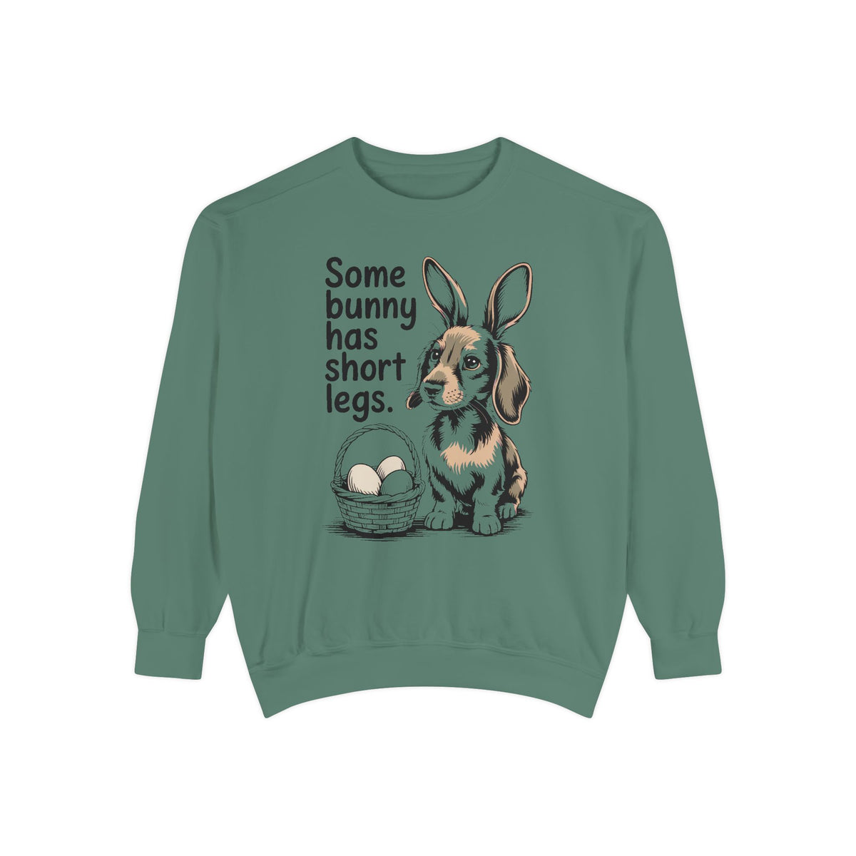 Dachshund Owner Sweatshirt, Some Bunny Has Short Legs, Funny Easter Gift For Dog Mom, Wiener Dog Easter Sweatshirt, Dachshund Easter Tee