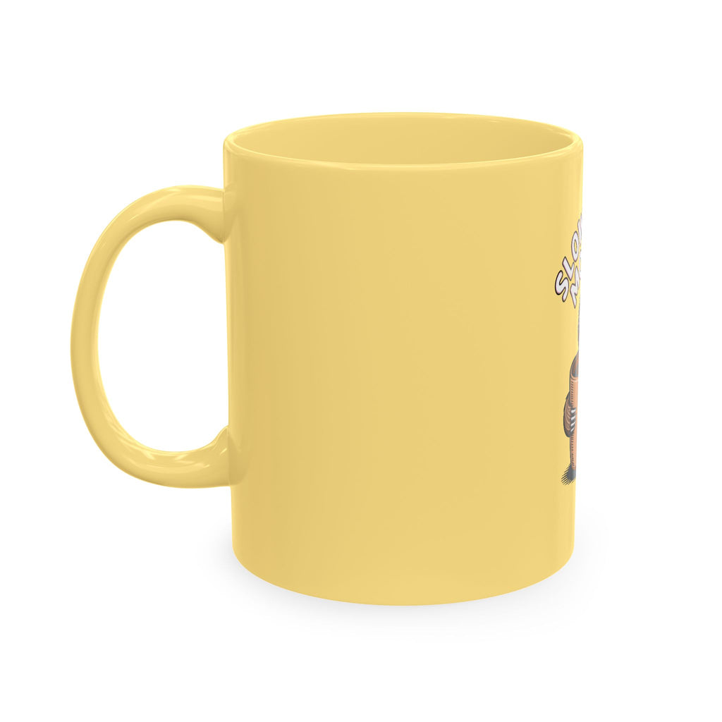 Slow Motion Sloth Mug, Funny Sloth Coffee Cup, Cute Sloth Lover Gift, Sarcastic Coffee Mug for Coffee Addicts, Sleepy Sloth Gift