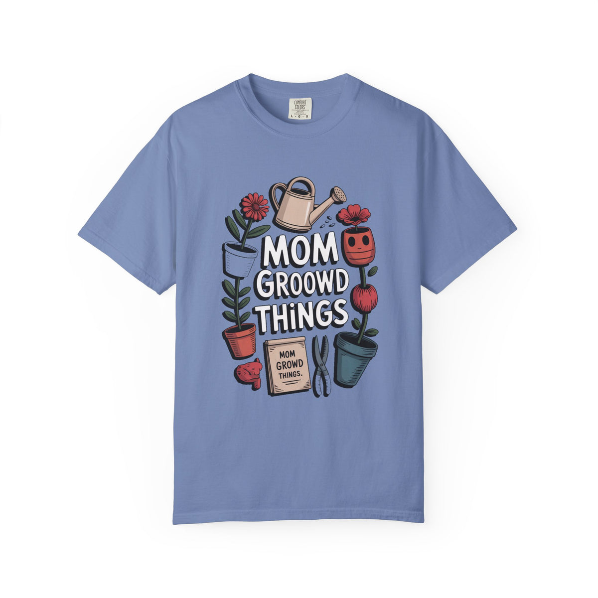 Gardener Mom Shirt, Mom Grows Good Things Tee, Mother's Day Gift For Plant Mom, Gardening Mom Gift, Garden Lover Mom T-Shirt, Mothers Day T…