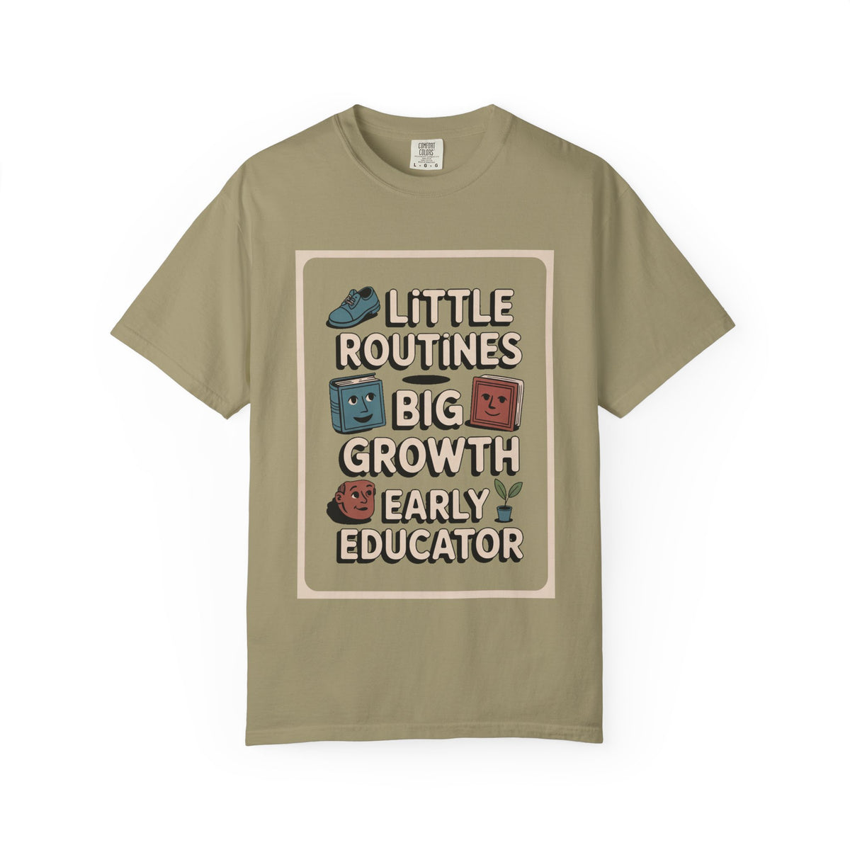 Early Childhood Educator Shirt, Little Routines Big Growth Tee, Preschool Teacher Gift, Early Educator Retirement Gift, Pre-K Teacher Shirt