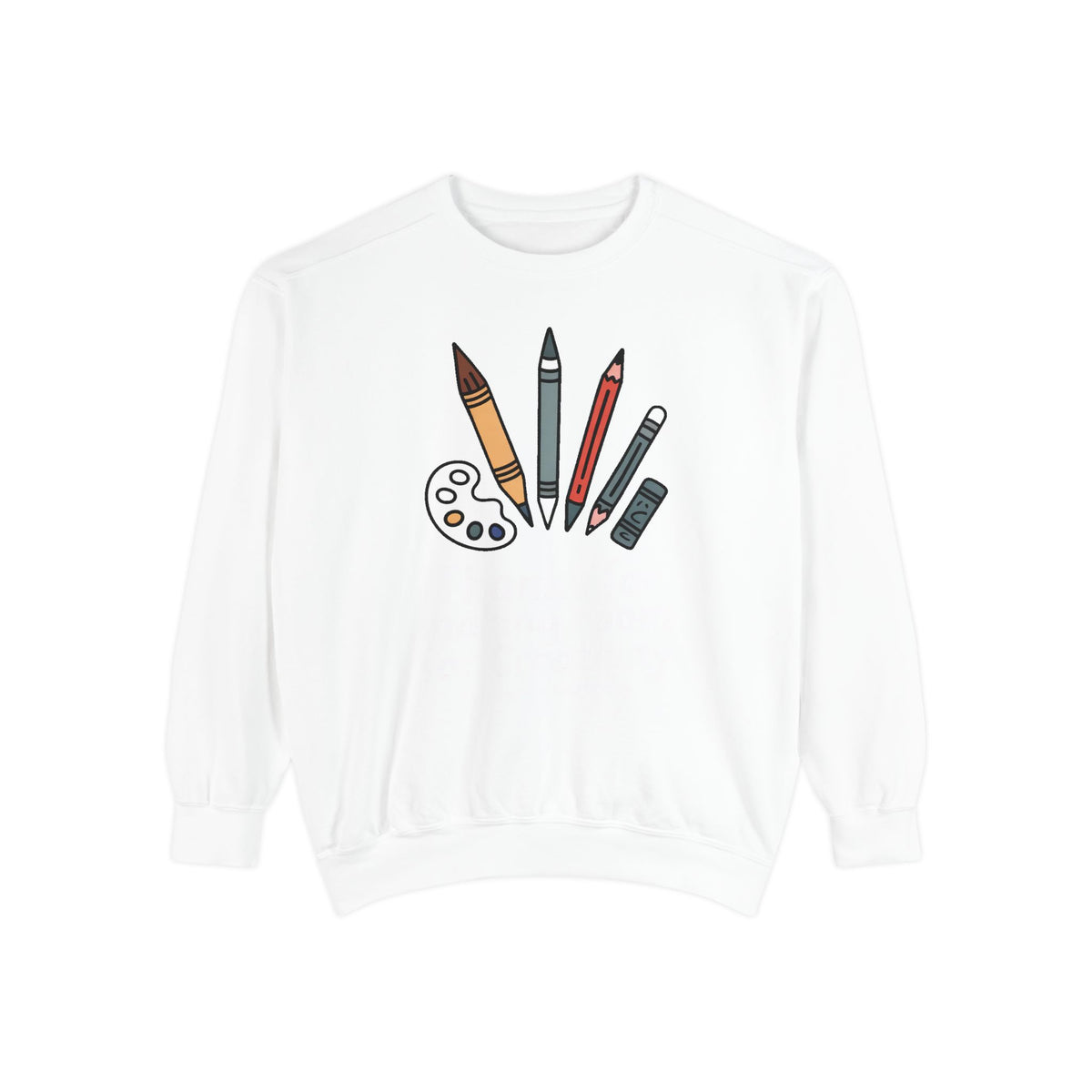 Art Teacher Sweatshirt, Thanks For Making Room For Creativity, Teacher Appreciation Gift, Art Teacher Crewneck, Gift For Art Teacher