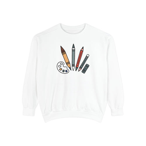 Art Teacher Sweatshirt, Thanks For Making Room For Creativity, Teacher Appreciation Gift, Art Teacher Crewneck, Gift For Art Teacher