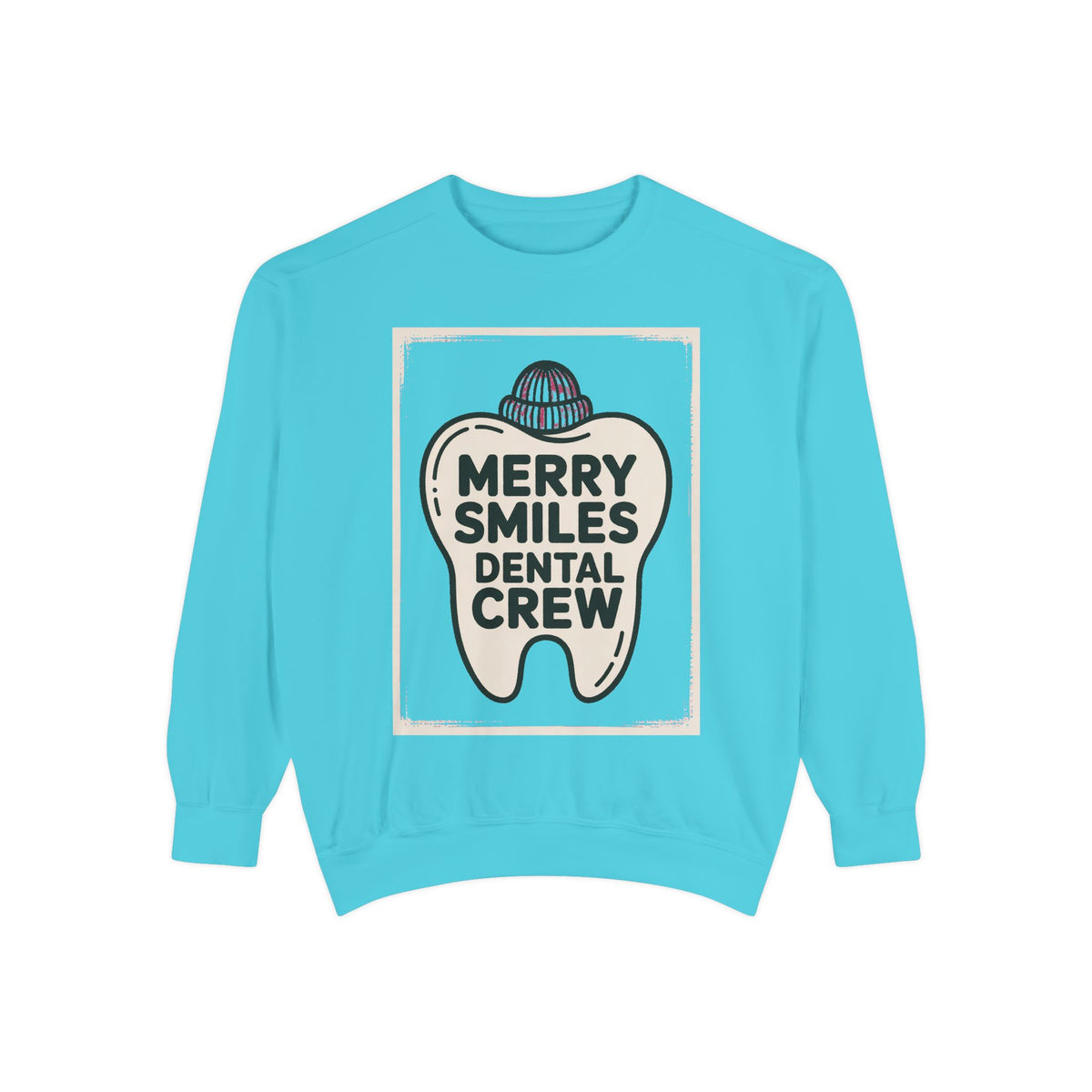 Dental Christmas Team Sweatshirt, Merry Smiles Dental Crew Gift, Christmas Gift For Dentist, Dental Office Holiday Sweatshirt, Dental Hygie…