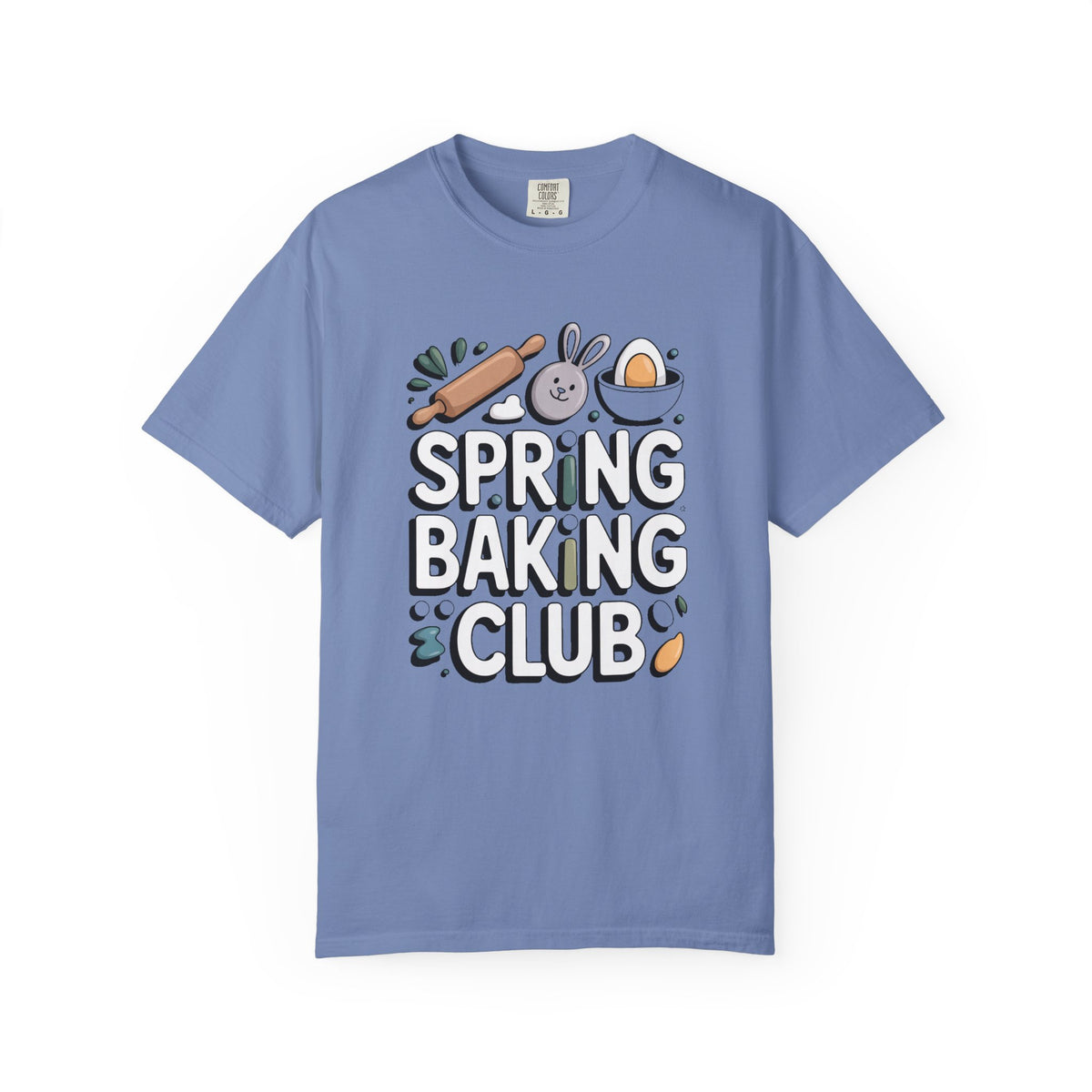 Home Baker Shirt, Spring Baking Club Tee, Easter Gift For Baker, Easter Baking Shirt For Women, Funny Spring Baker Gift, Cute Easter T-Shirt