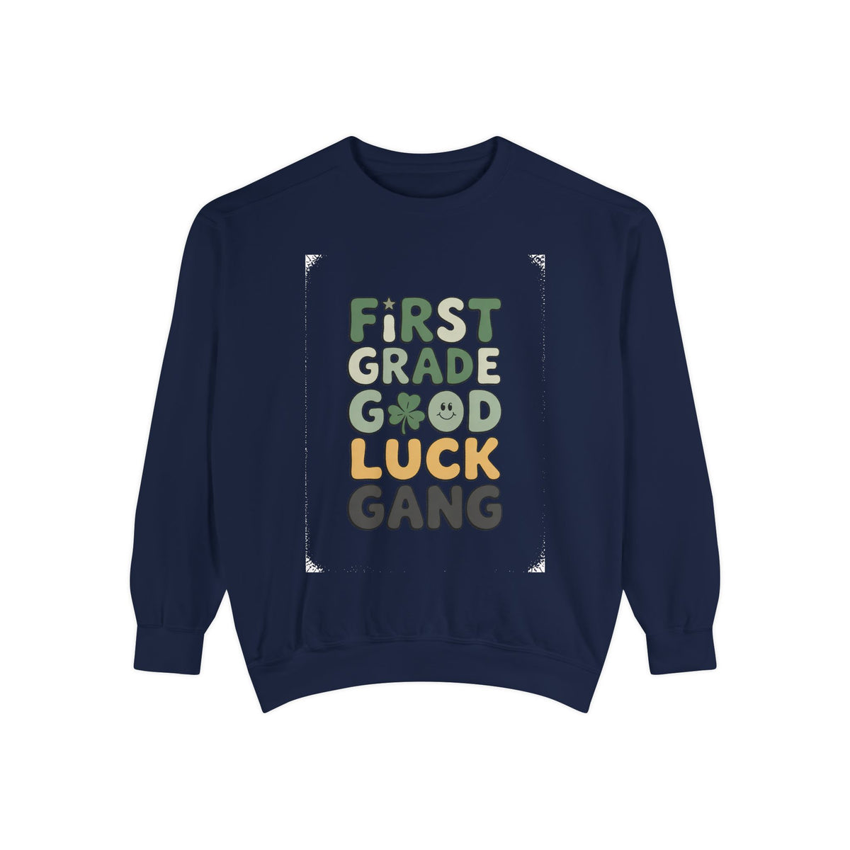 First Grade Teacher Sweatshirt, St Patrick's Day Good Luck Gang, First Grade Teacher Gift, Shamrock Teacher Crewneck, Lucky Teacher Tee