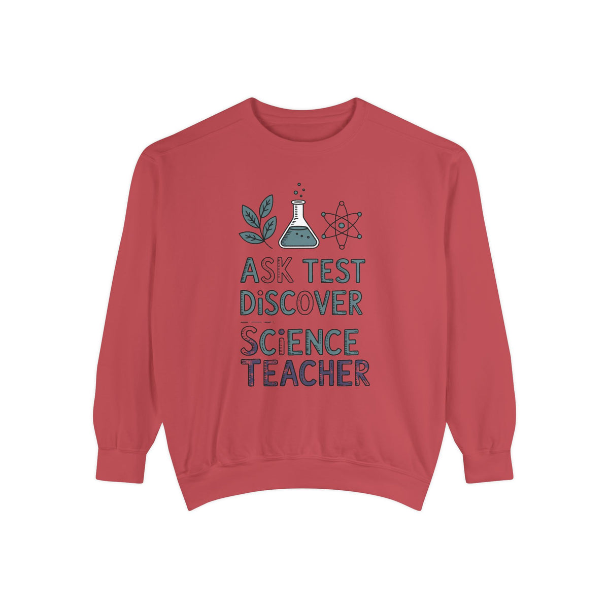 Science Teacher Sweatshirt, Ask Test Discover Crewneck, Science Teacher Retirement Gift, Professions Sweater, Science Teacher Appreciation…