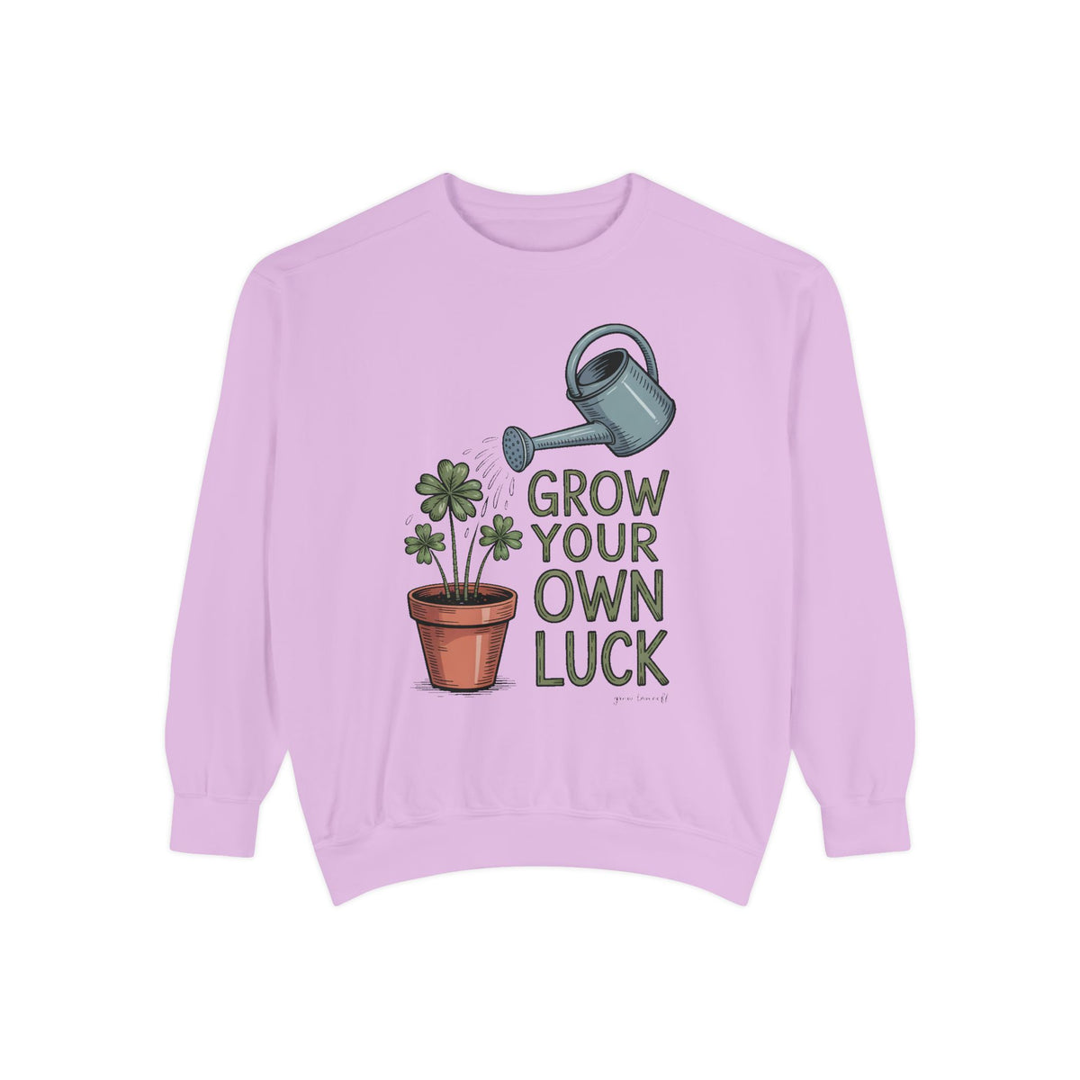 Gardener Sweatshirt, St Patrick's Day Gift For Gardener, Grow Your Own Luck Shirt, Plant Lover Sweatshirt, Shamrock Garden Gift, Lucky Gard…