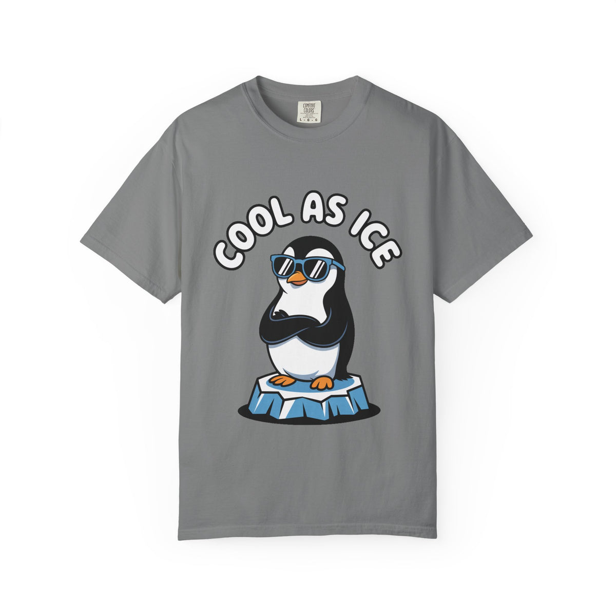 Cool As Ice Penguin Shirt, Funny Sunglasses Penguin T-Shirt, Cute Winter Animal Tee, Ice Block Bird Lover Gift