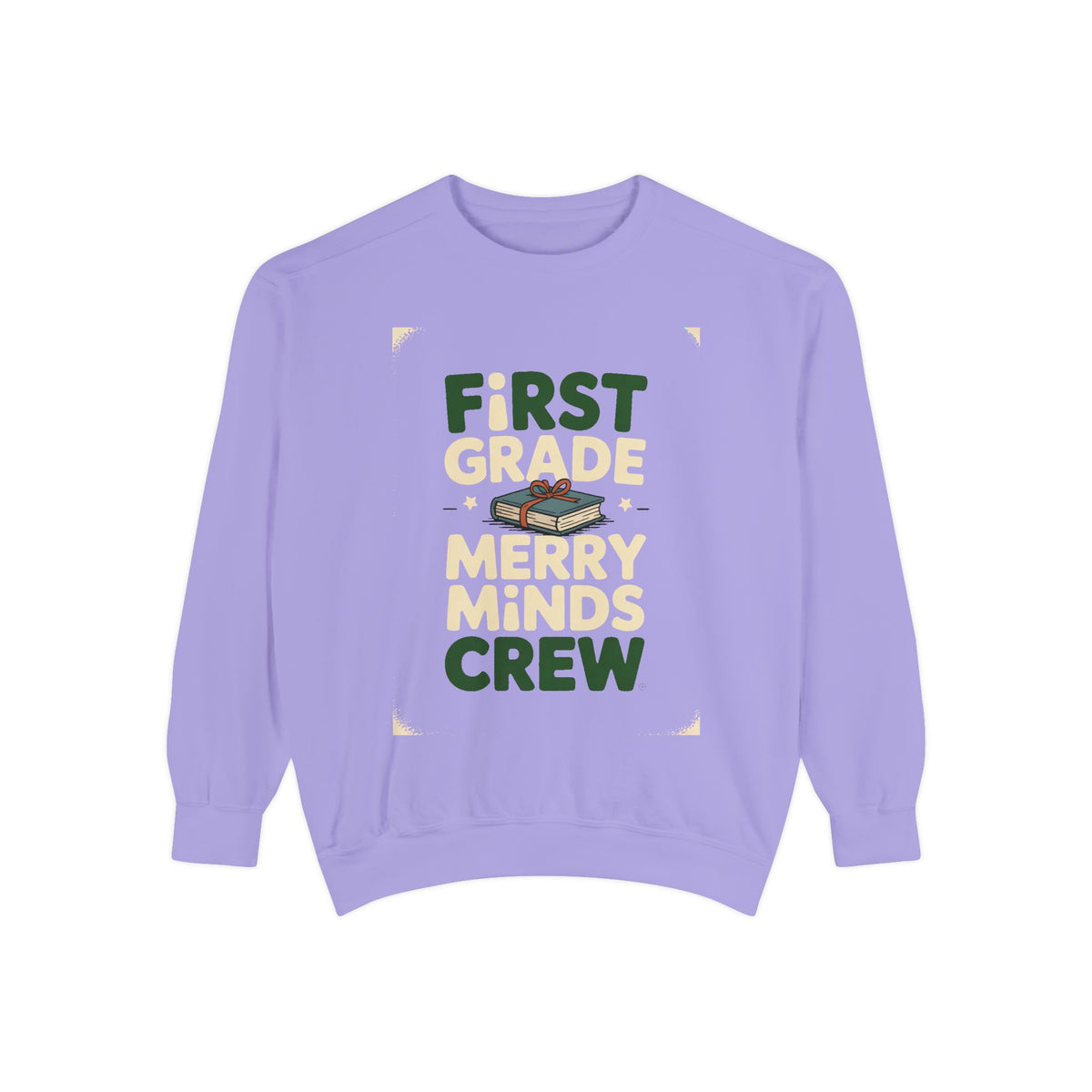 First Grade Teacher Sweatshirt, Merry Minds Crew Christmas Shirt, First Grade Crew Gift, Christmas Teacher Team Sweatshirt, 1st Grade Teach…