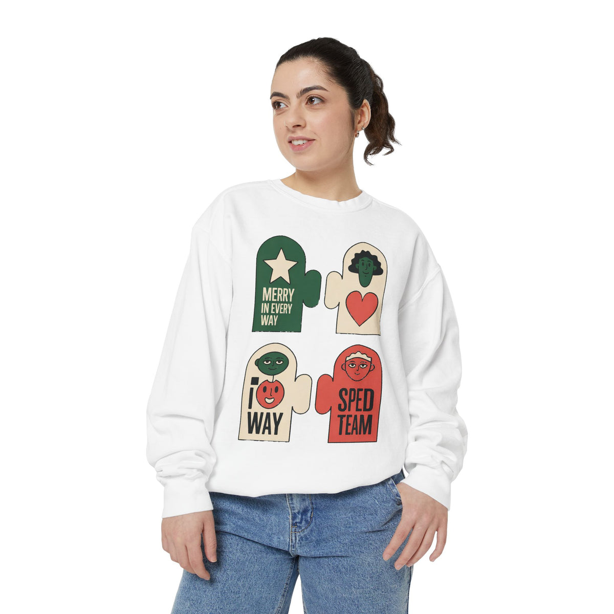 SPED Team Sweatshirt, Merry In Every Way, Christmas Gift For Special Education Teacher, SPED Christmas Crew Shirt, Special Ed Teacher Holid…
