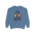 This Coffee Has Been Reheated Sweatshirt, Mom Sarcasm Gift, Funny Mom Crewneck, Sarcastic Mom Life Sweater, Tired Mom Gift, Mom Humor Tee
