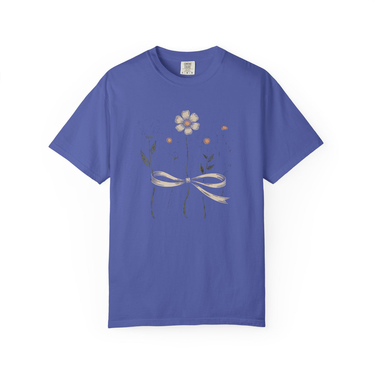 Flower Lover T-Shirt, Fourth of July Shirt, Patriotic Wildflower Tee, 4th of July Gift For Flower Lover, Americana Garden Shirt, Independen…