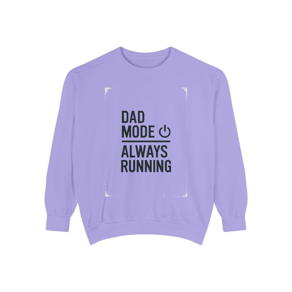 Dad Mode Sweatshirt, IT Dad Gift, Always Running Crewneck, Funny Programmer Dad Shirt, Father's Day Gift For Tech Dad, Computer Dad Tee