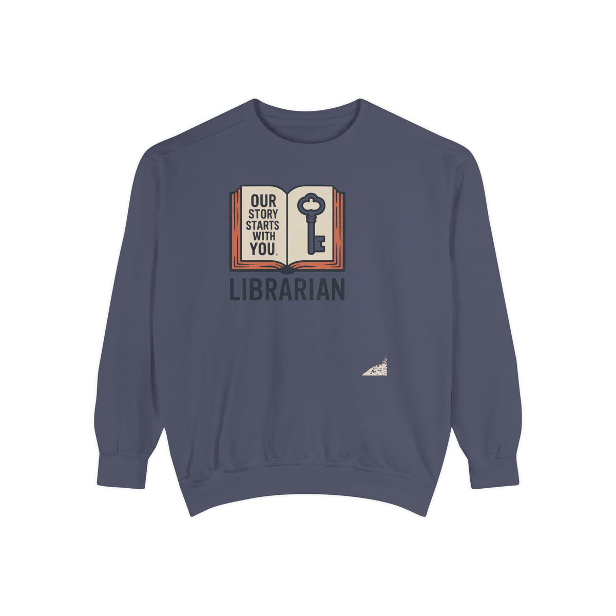 Librarian Sweatshirt, Our Story Starts With You, Teacher Appreciation Gift, School Librarian Crewneck, Librarian Appreciation Gift, Book Lo…