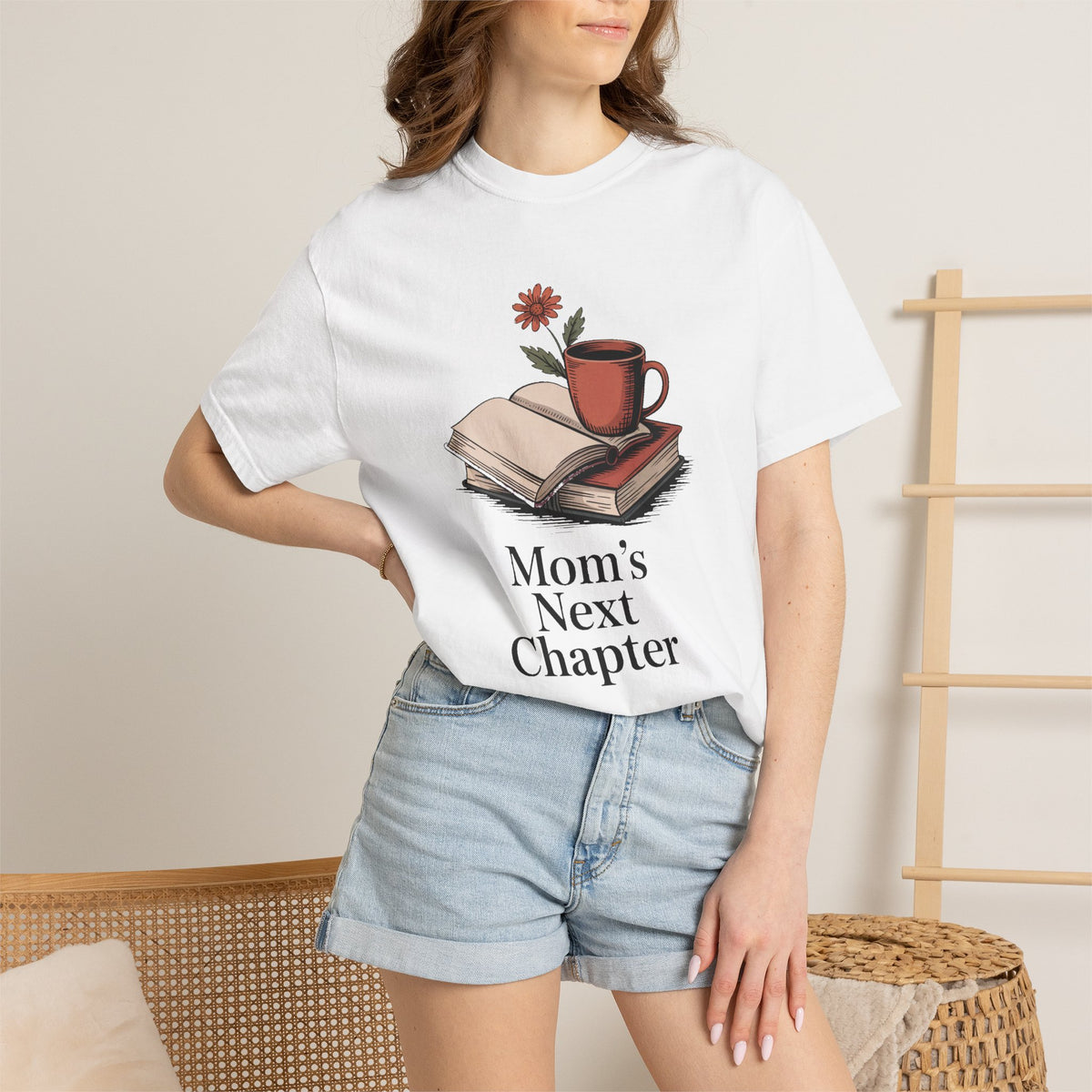 Book Lover Mom Shirt, Mom's Next Chapter Tee, Mothers Day Gift For Mom, Book Lover Gift, Retired Mom Shirt, Reading Mom T-Shirt