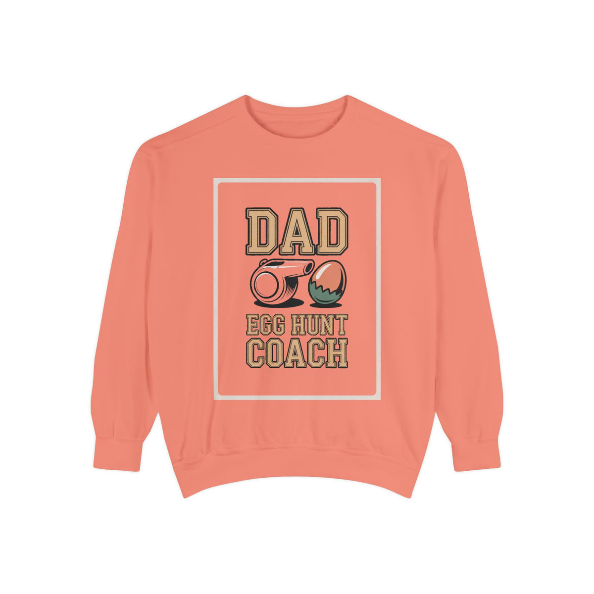 Dad Easter Sweatshirt, Egg Hunt Coach Shirt, Funny Easter Gift For Dad, Dad Easter Crewneck, Easter Sweatshirt For Him, Coach Dad Gift