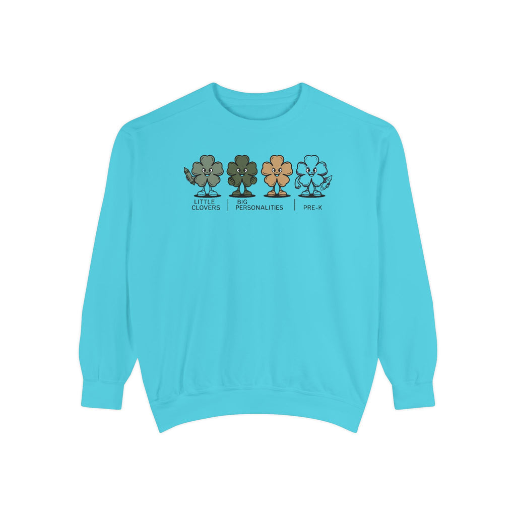 Pre-K Teacher Sweatshirt, St Patrick's Day Gift For Preschool Teacher, Little Clovers Crewneck, Lucky Teacher Shirt, Preschool Teacher Appr…