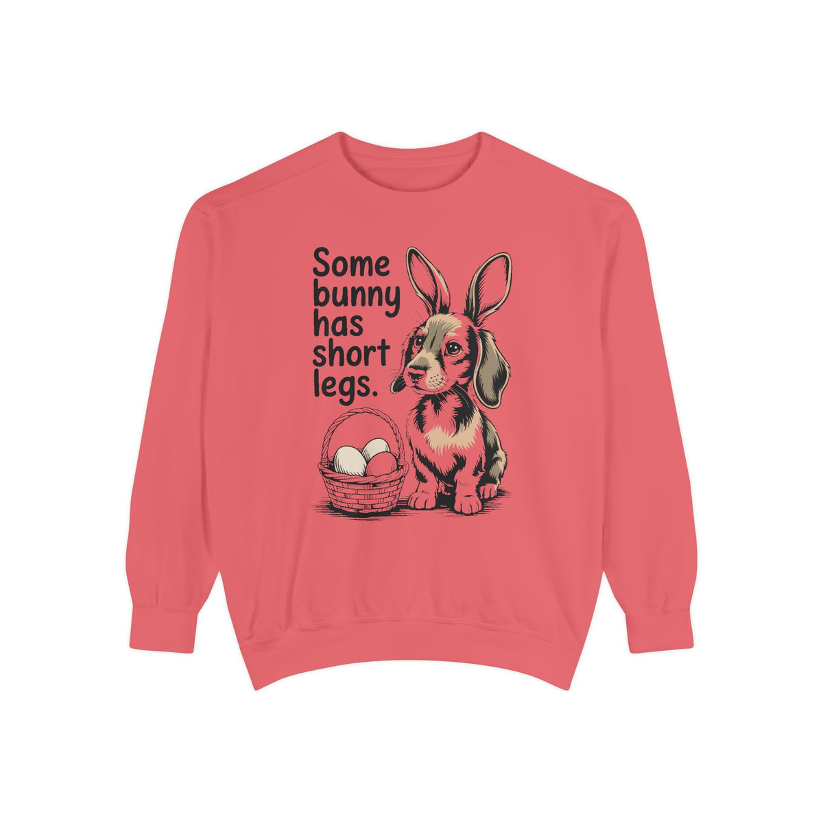 Dachshund Owner Sweatshirt, Some Bunny Has Short Legs, Funny Easter Gift For Dog Mom, Wiener Dog Easter Sweatshirt, Dachshund Easter Tee