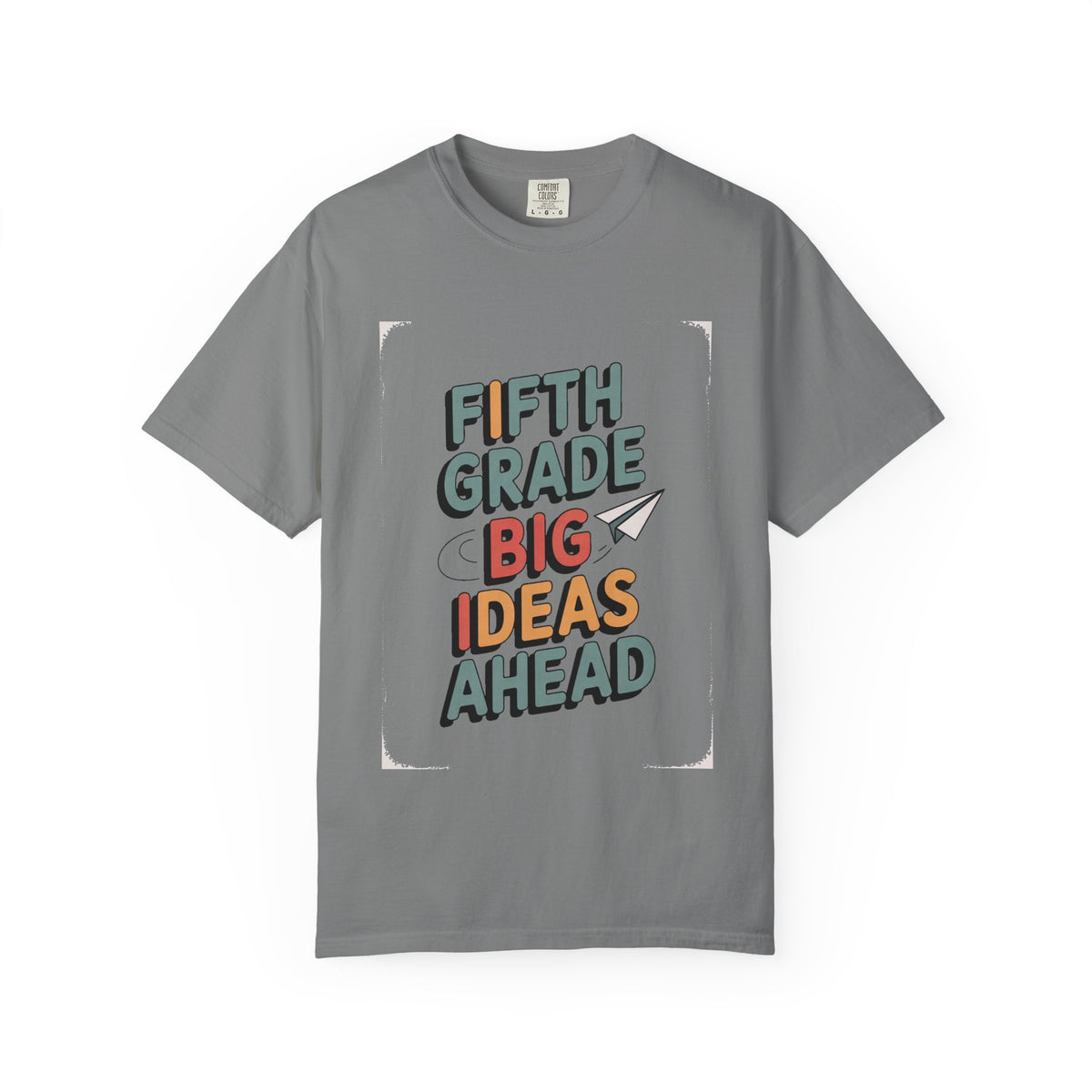 Fifth Grade Shirt, Back to School Tee For Kids, 5th Grade Big Ideas Ahead Shirt, First Day Of School Gift, Fifth Grader Shirt