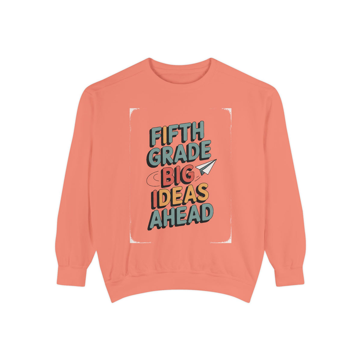 Fifth Grade Sweatshirt, Back to School Gift For Kids, 5th Grade Big Ideas Ahead Crewneck, Fifth Grade Student Shirt, First Day of School Tee