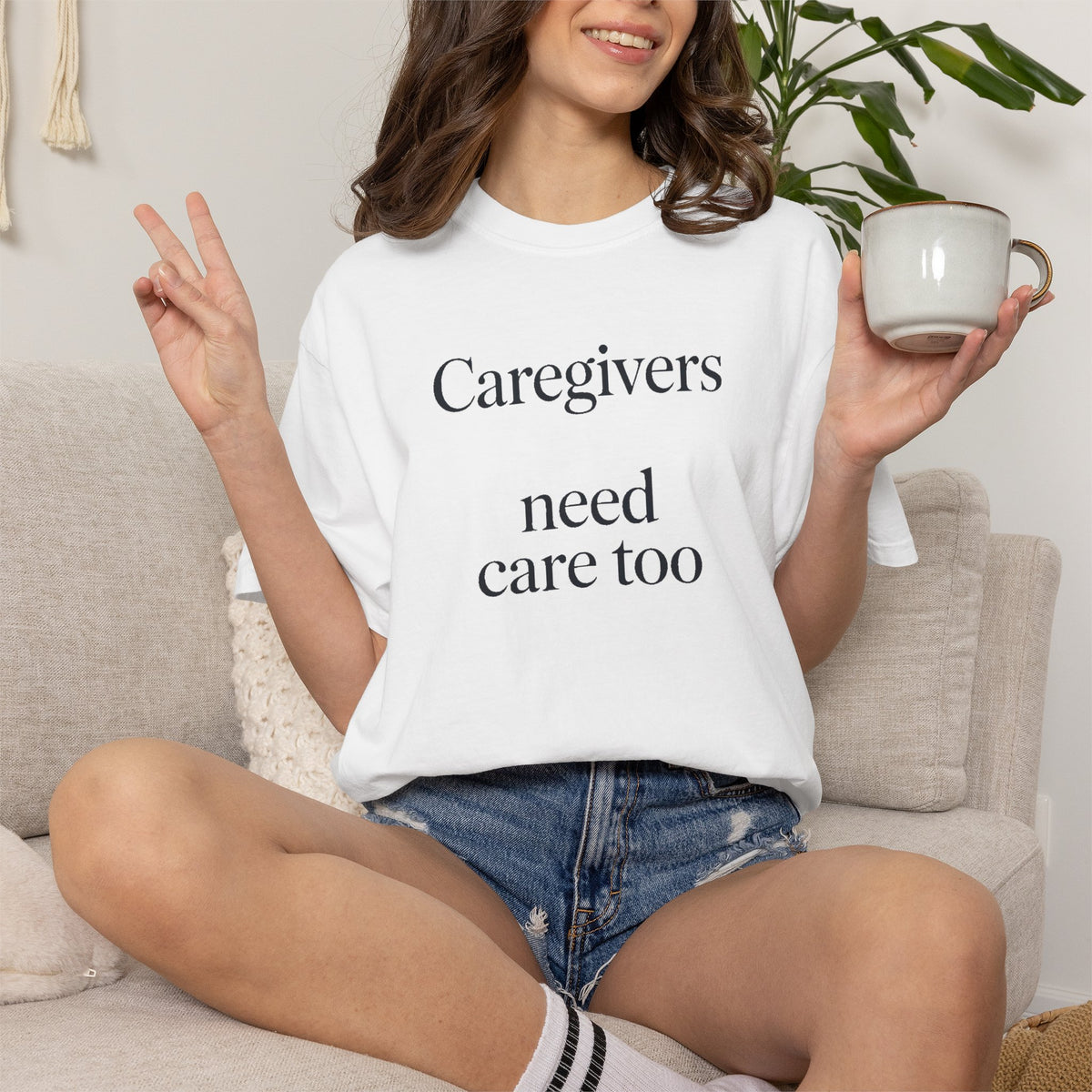 Caregiver Support Shirt, Alzheimer's Caregiver Gift, Caregivers Need Care Too Tee, Dementia Awareness Shirt, Caregiver Appreciation Gift