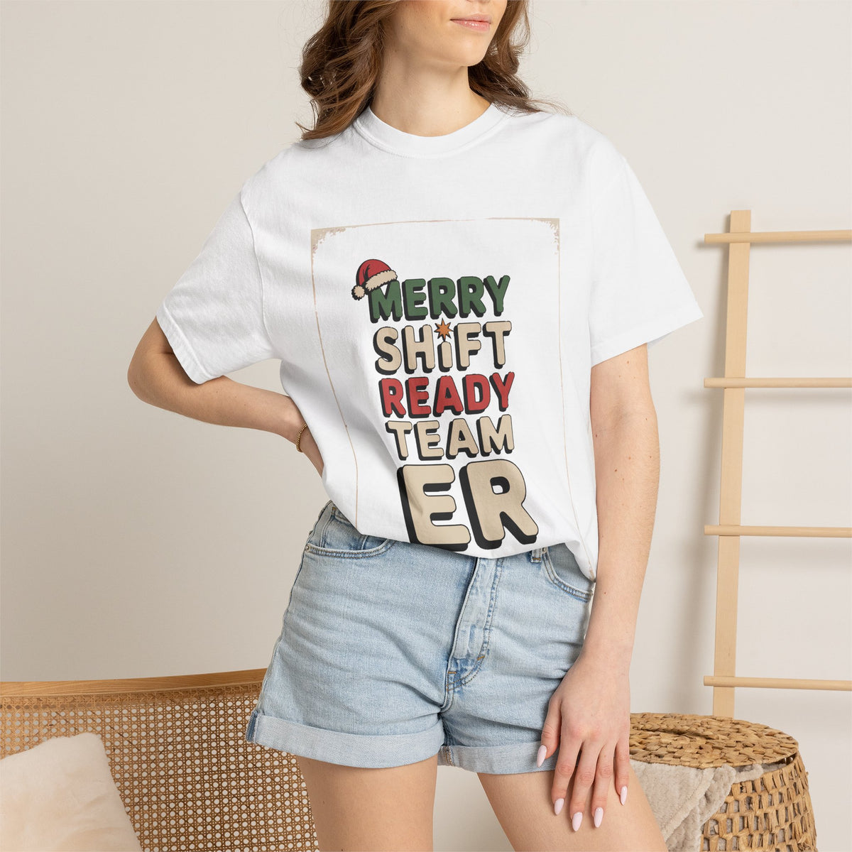 ER Nurse Shirt, Merry Shift Ready Team, Christmas ER Crew Gift, Emergency Room Nurse Shirt, Holiday Shift Tee, Nurse Christmas Gift