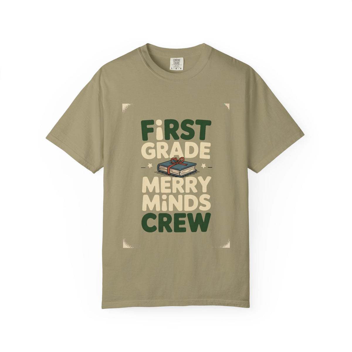First Grade Teacher Shirt, Merry Minds Crew Tee, Christmas Teacher Gift, Holiday Teacher Squad Shirt, First Grade Christmas Group Tee, Teac…