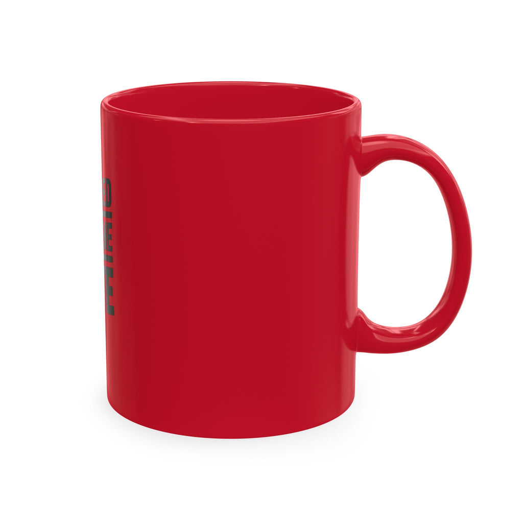 Powered By Caffeine And Spite Mug, Funny Sarcastic Coffee Mug, Bold Typography Coffee Cup, Sarcastic Gift for Coworker