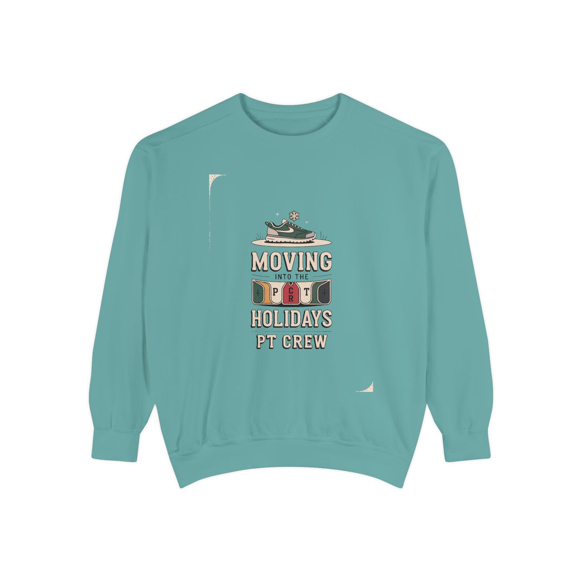 Physical Therapy Crew Sweatshirt, Moving Into The Holidays, PT Crew Christmas Gift, Physical Therapist Christmas Shirt, PT Squad Sweater