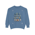 Type 1 Diabetes Sweatshirt, More Than A Number Crewneck, T1D Awareness Gift, Diabetic Pride Sweatshirt, Type 1 Support Tee, Chronic Illness…