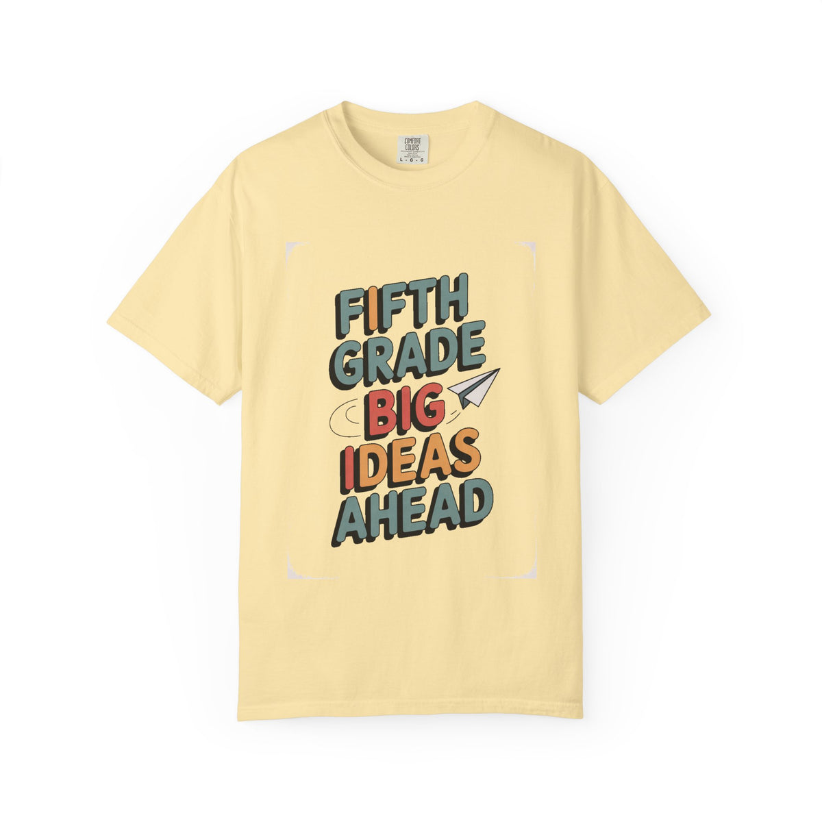 Fifth Grade Shirt, Back to School Tee For Kids, 5th Grade Big Ideas Ahead Shirt, First Day Of School Gift, Fifth Grader Shirt