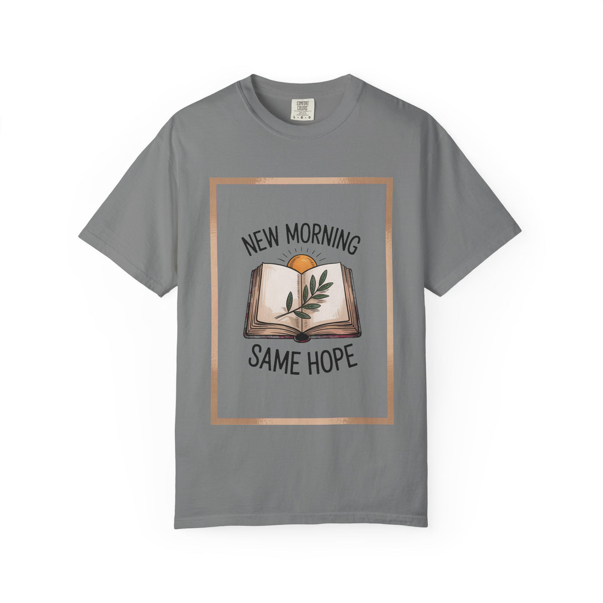 Christian Encouragement Shirt, New Morning Same Hope Tee, Faith Based Gift, Inspirational Christian T-Shirt, Hope Quote Shirt, Positive Fai…