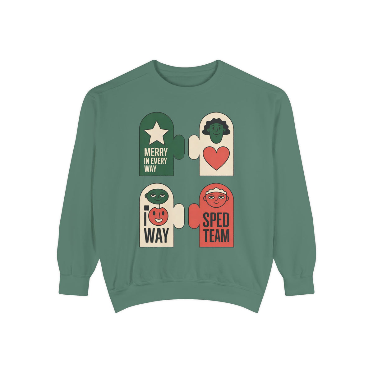 SPED Team Sweatshirt, Merry In Every Way, Christmas Gift For Special Education Teacher, SPED Christmas Crew Shirt, Special Ed Teacher Holid…