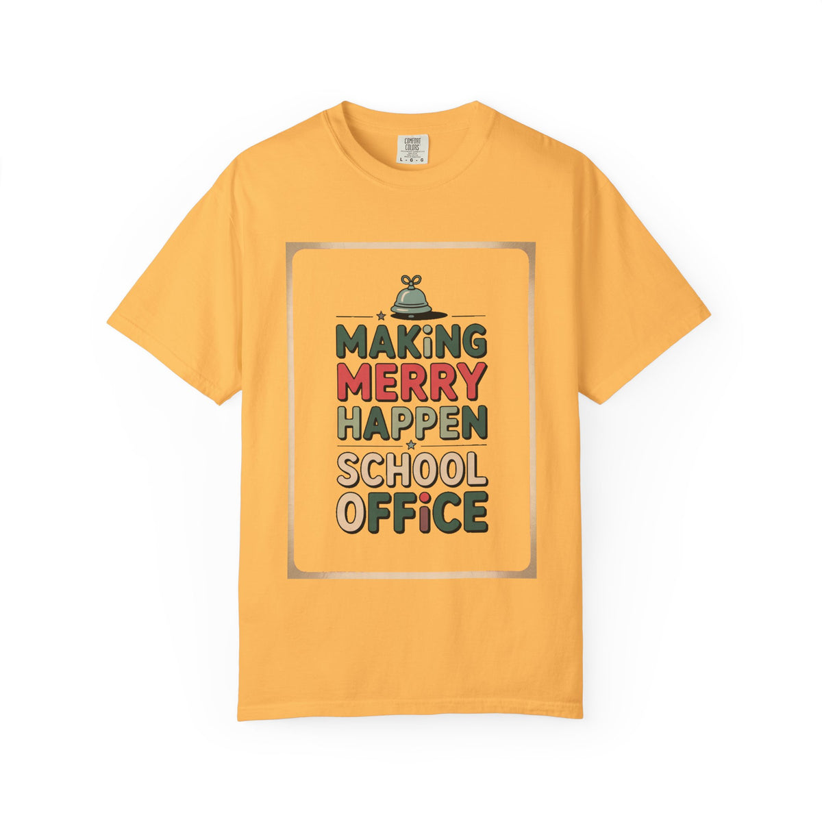 School Office Shirt, Making Merry Happen, Christmas Gift For School Office Staff, School Secretary Tee, Office Crew Christmas Shirt
