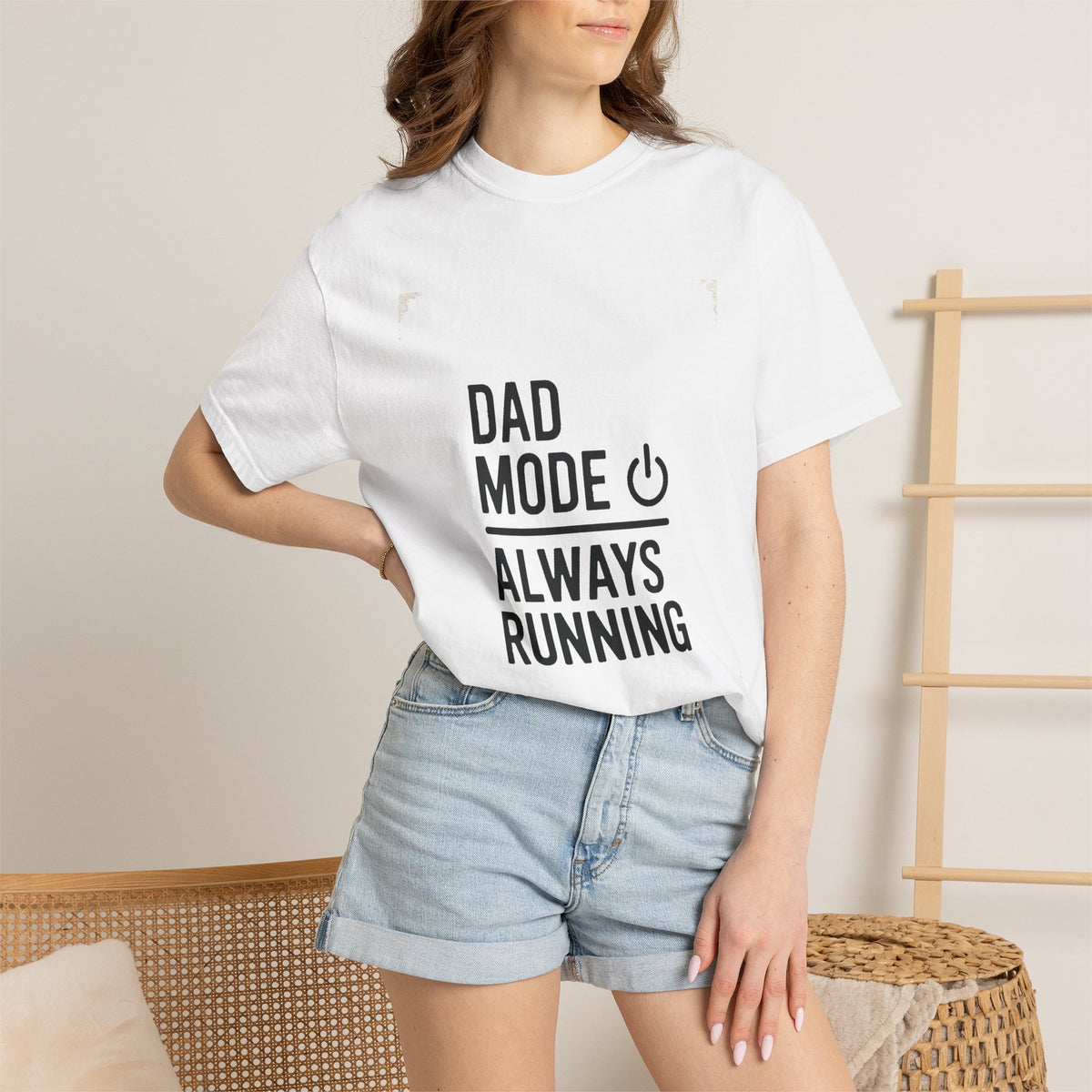 Dad Mode Shirt, IT Dad Gift, Always Running Tee, Father's Day Gift For Programmer Dad, Tech Dad Shirt, Funny Computer Dad T-Shirt
