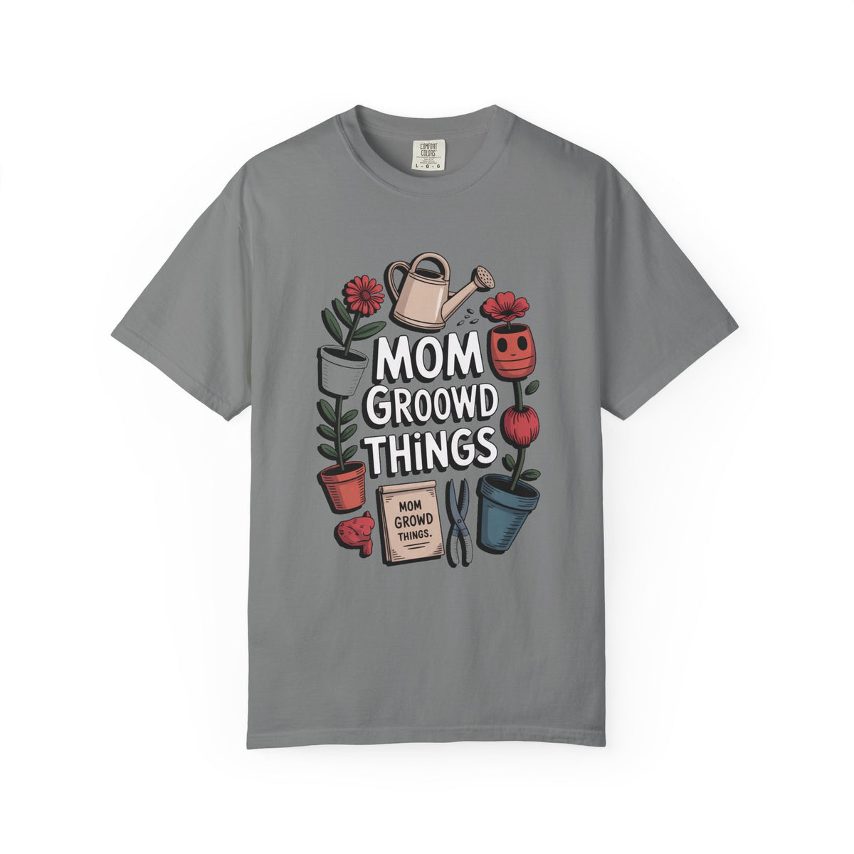 Gardener Mom Shirt, Mom Grows Good Things Tee, Mother's Day Gift For Plant Mom, Gardening Mom Gift, Garden Lover Mom T-Shirt, Mothers Day T…