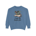 Fantasy Reader Sweatshirt, I Take The Scenic Plot, Dragon Book Lover Gift, Bookish Hobby Sweatshirt, Cute Dragon Reading Tee, Gift For Book…