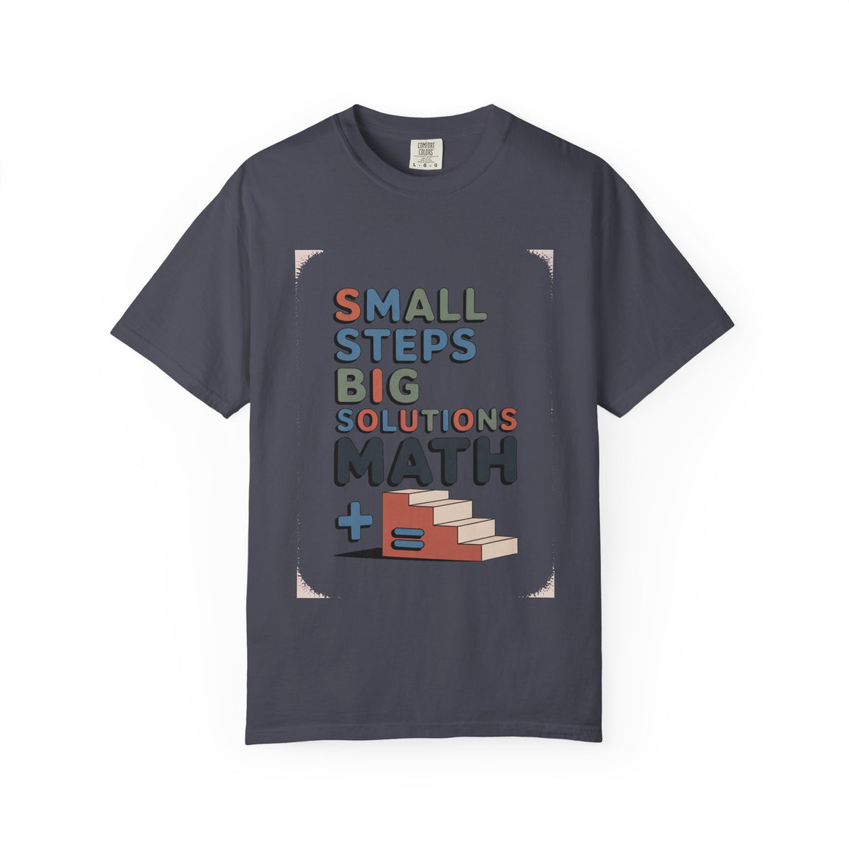 Math Teacher Shirt, Small Steps Big Solutions, Math Teacher Retirement Gift, Funny Math Teacher Tee, Teacher Appreciation Shirt, Gift For M…