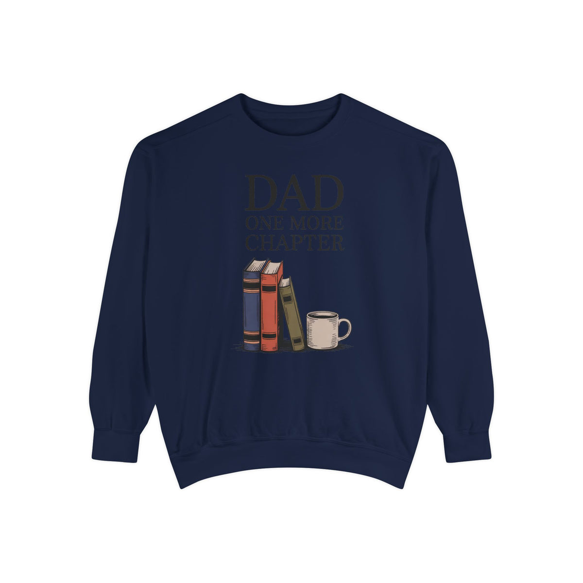Dad Reader Sweatshirt, One More Chapter Crewneck, Father's Day Gift For Book Lover Dad, Bookish Dad Gift, Reading Dad Sweatshirt, Gift For…