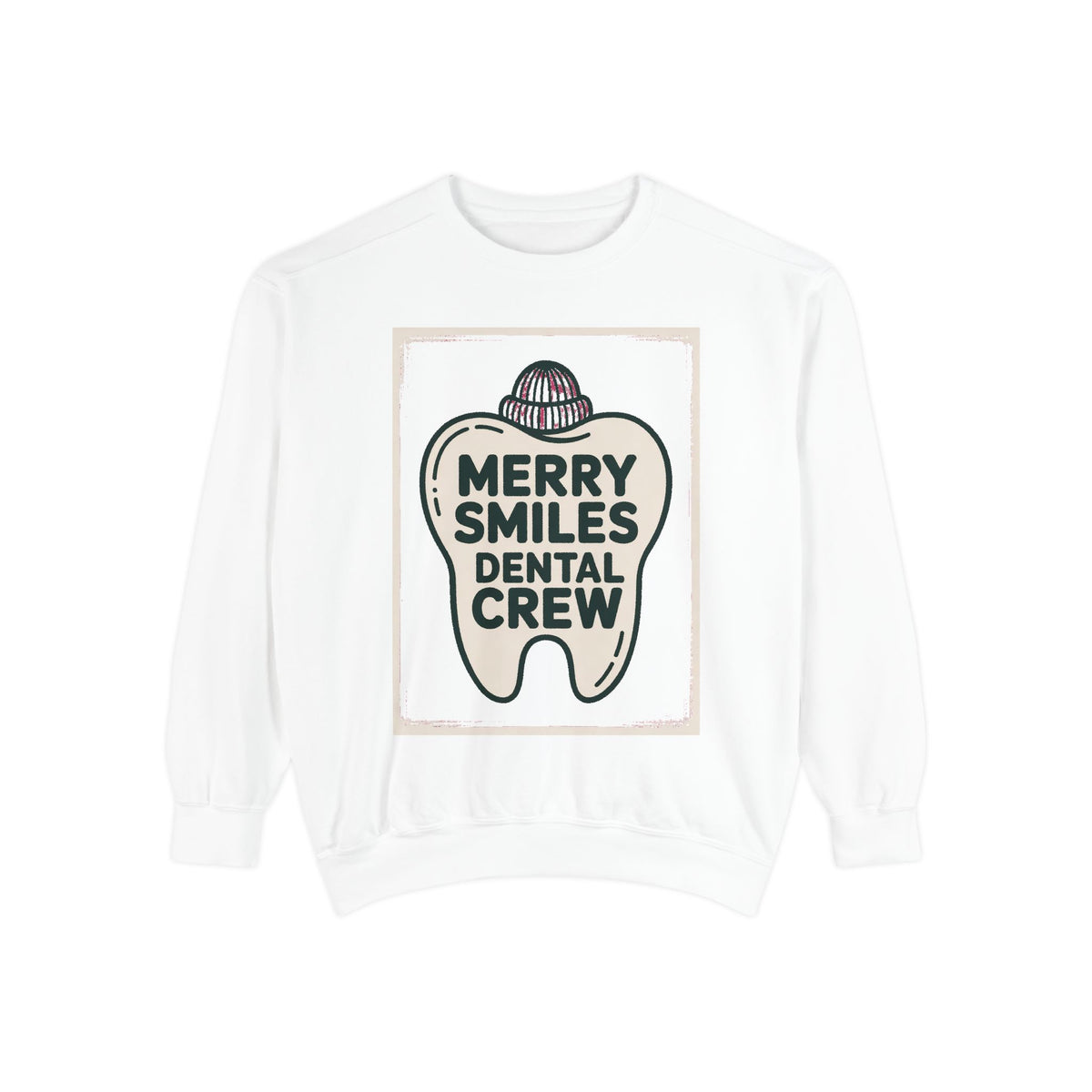 Dental Christmas Team Sweatshirt, Merry Smiles Dental Crew Gift, Christmas Gift For Dentist, Dental Office Holiday Sweatshirt, Dental Hygie…