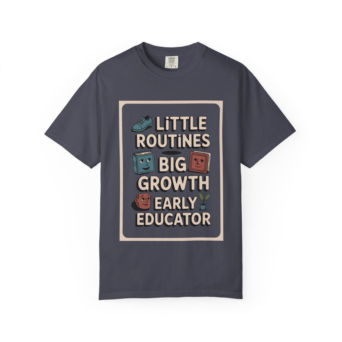 Early Childhood Educator Shirt, Little Routines Big Growth Tee, Preschool Teacher Gift, Early Educator Retirement Gift, Pre-K Teacher Shirt