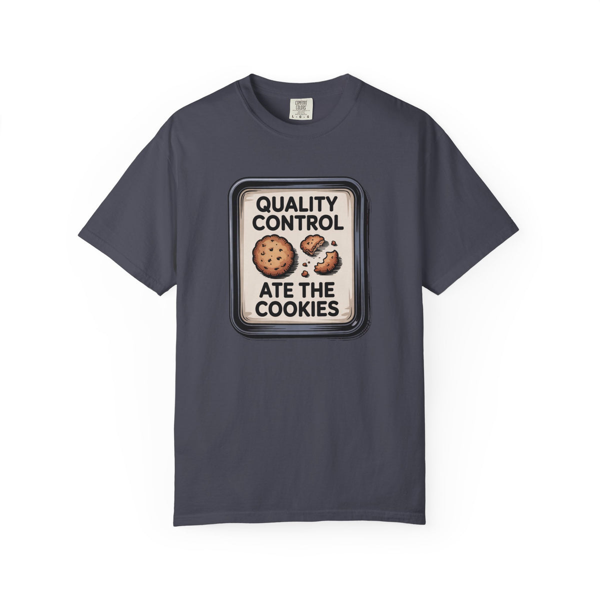 Baker Christmas Shirt, Quality Control Ate The Cookies Tee, Funny Baker Gift, Christmas Baking Shirt, Cookie Lover Gift, Holiday Baker T-Sh…