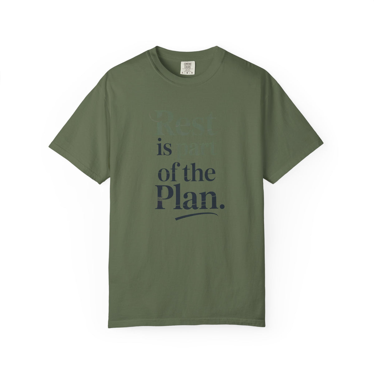 Mental Health Self Care Shirt, Rest Is Part Of The Plan Tee, Mental Health Awareness Gift, Therapy Support Shirt, Calm Self Care Tee