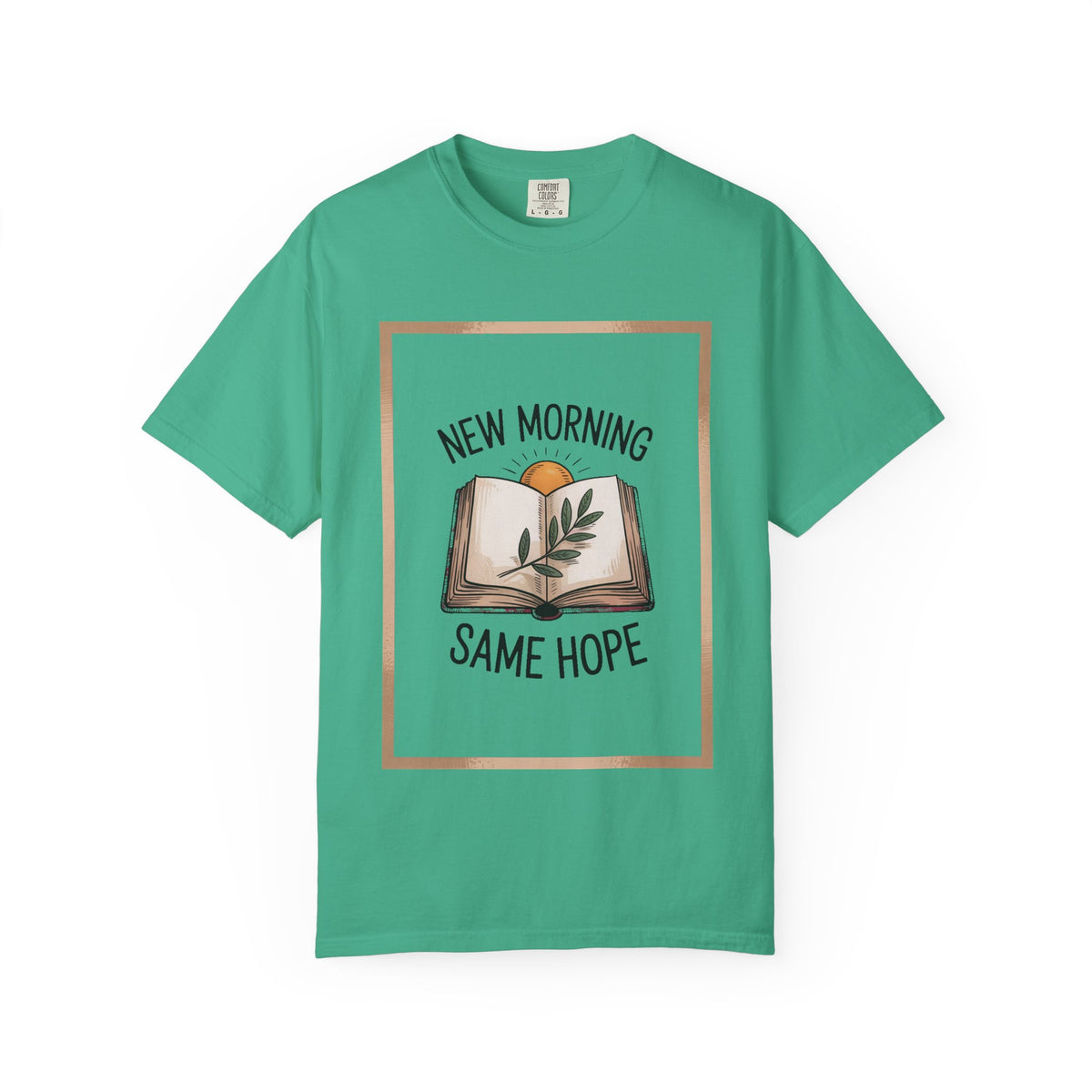 Christian Encouragement Shirt, New Morning Same Hope Tee, Faith Based Gift, Inspirational Christian T-Shirt, Hope Quote Shirt, Positive Fai…
