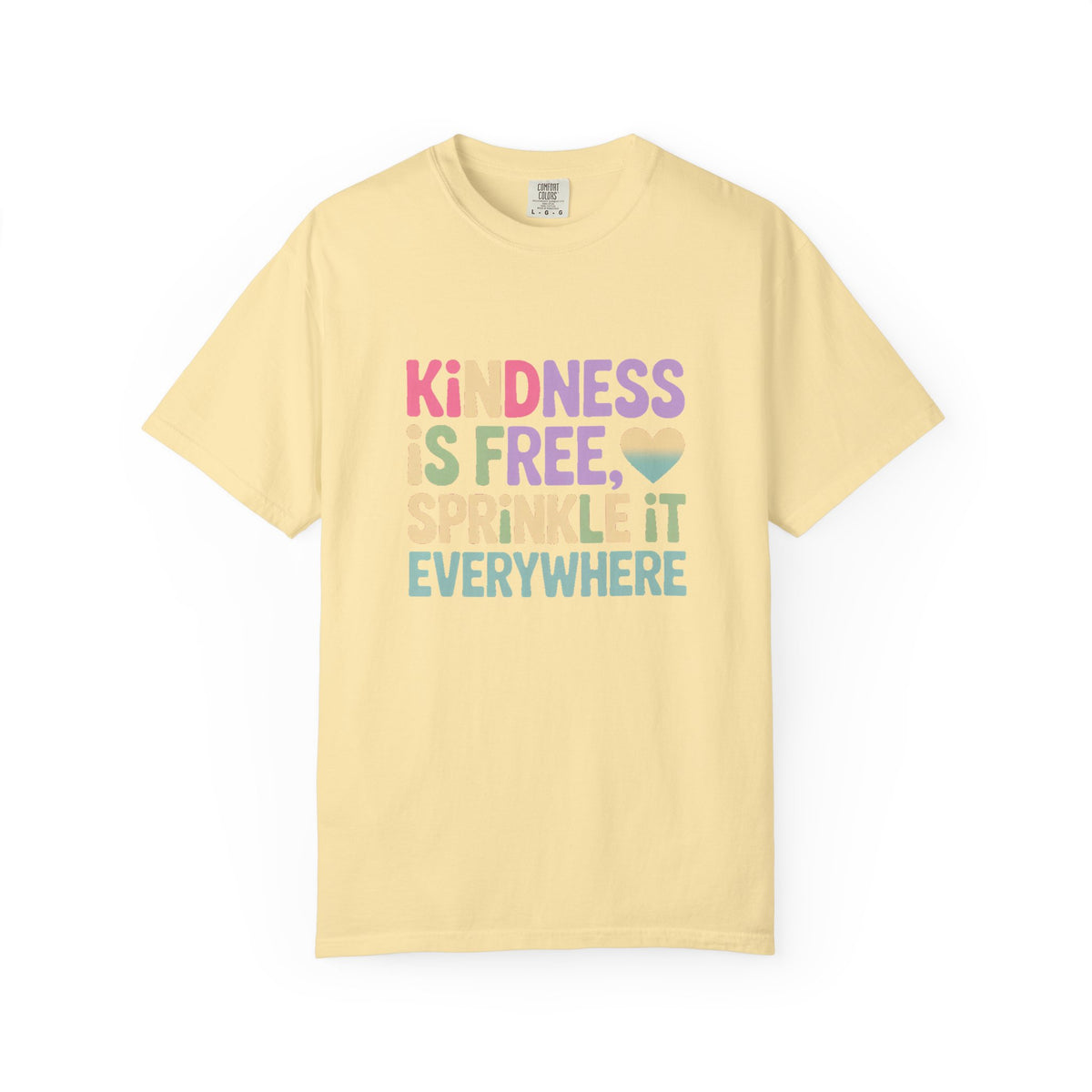 Kindness Is Free Sprinkle It Everywhere Shirt, Positive Quote T-Shirt, Kindness Matters Tee, Motivational Gift for Teacher Friend