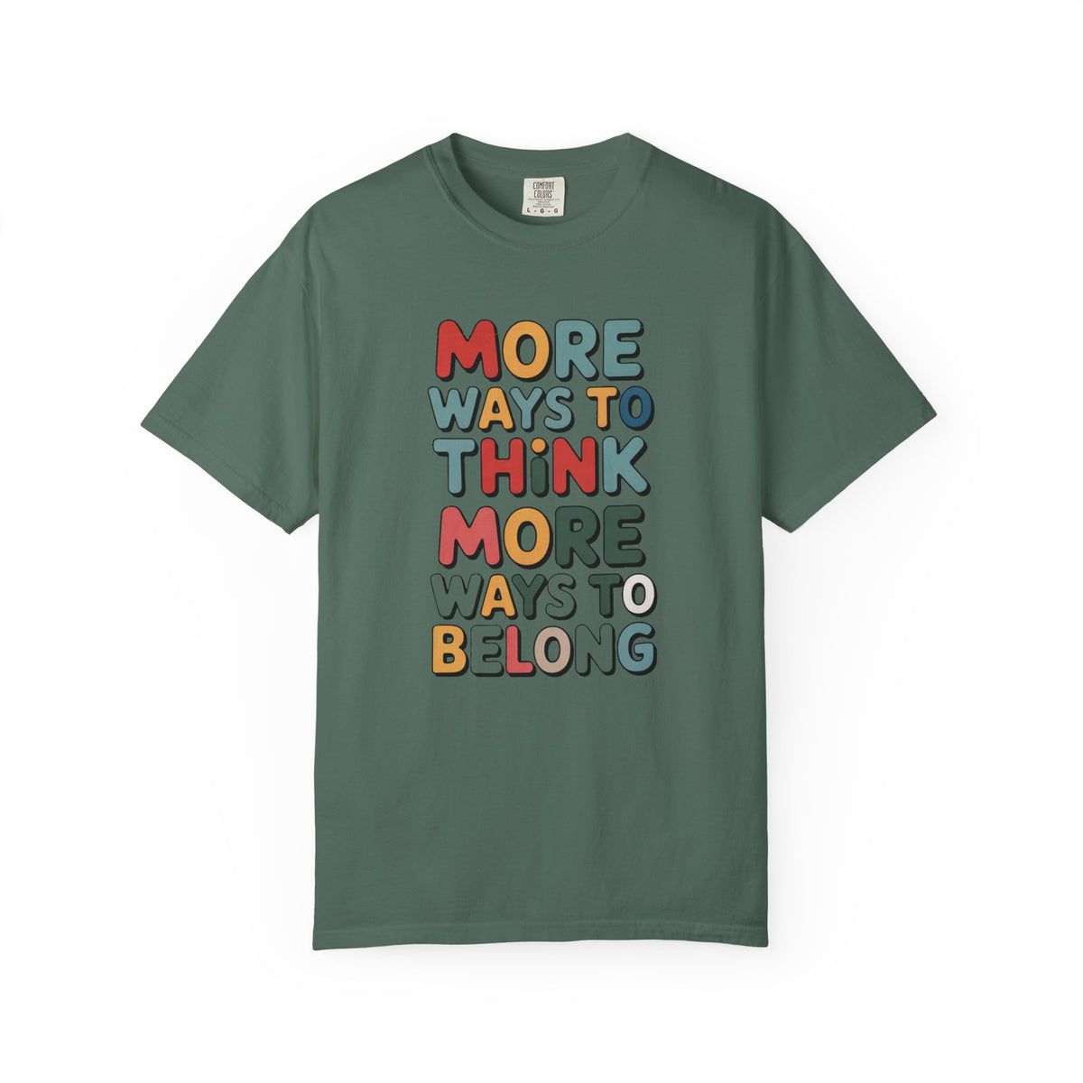 Autism Acceptance Shirt, Neurodiversity Gift, More Ways To Think Tee, Autism Awareness Shirt, Infinity Loop Support Shirt, Neurodivergent P…