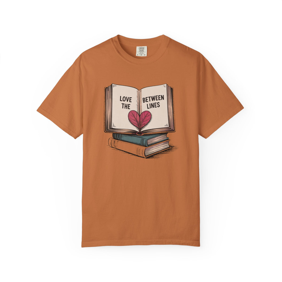 Librarian Valentine's Day Shirt, Book Lover Gift, Love Between The Lines Tee, Bookish Valentine Shirt For Readers, Librarian Gift